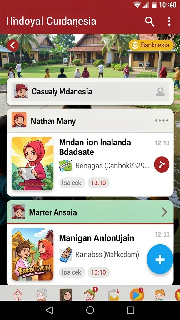 8id - Grafis yang menawan dan penuh warna.