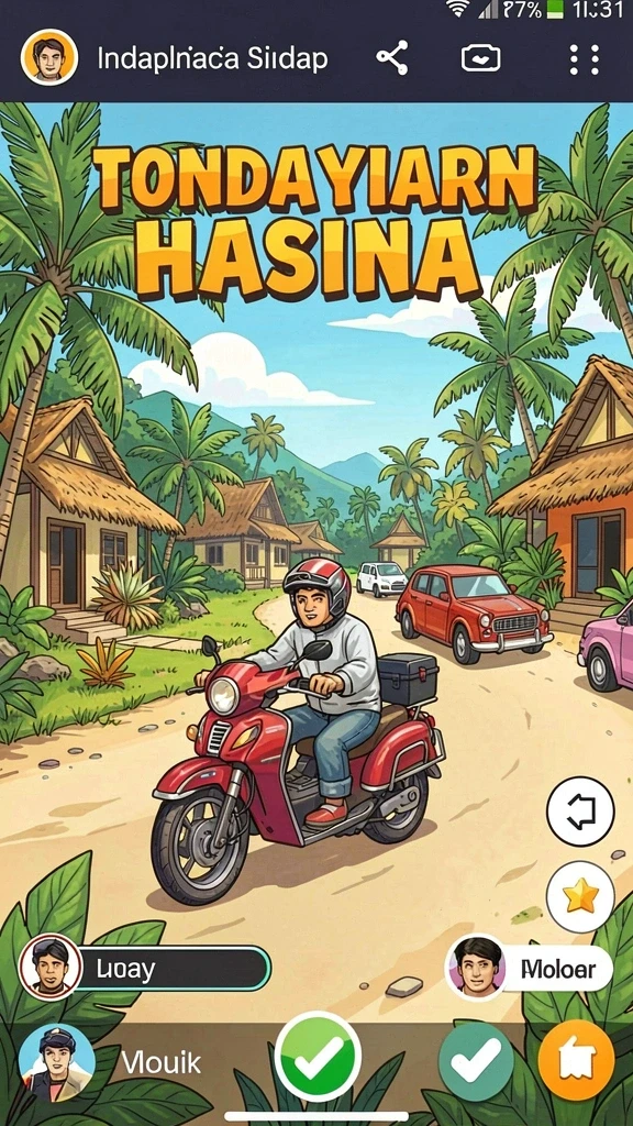 atom138 - Karakter unik yang menambah keseruan permainan.