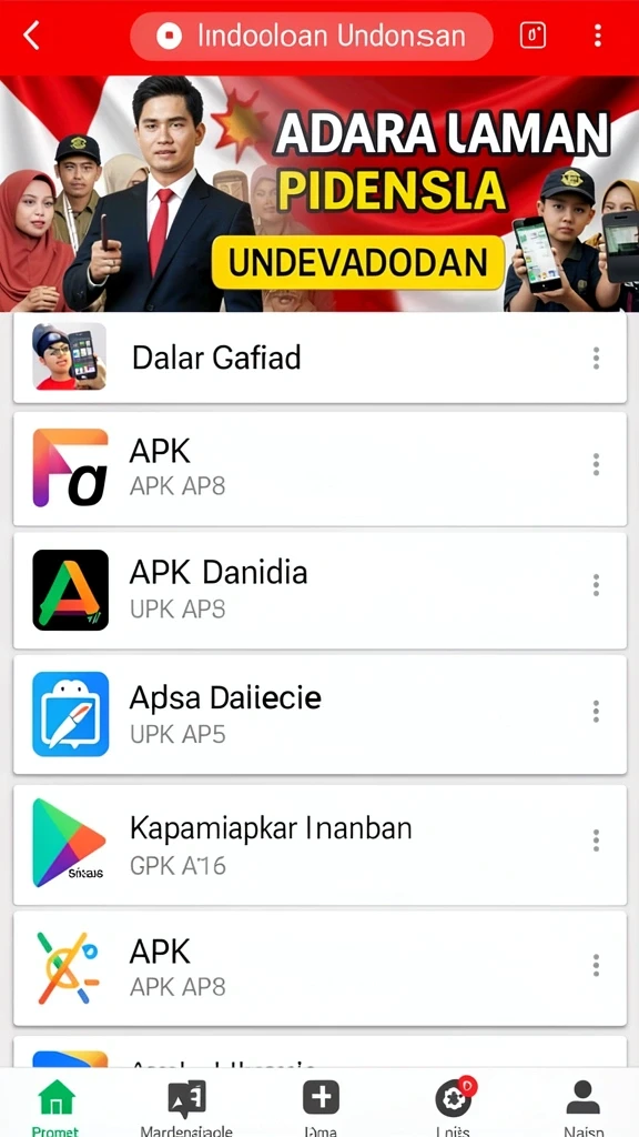 jktgame - Tampilan antarmuka yang mudah dipahami dan digunakan.