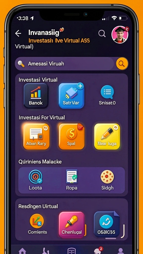 kombo88 - Tampilan antarmuka yang user-friendly.