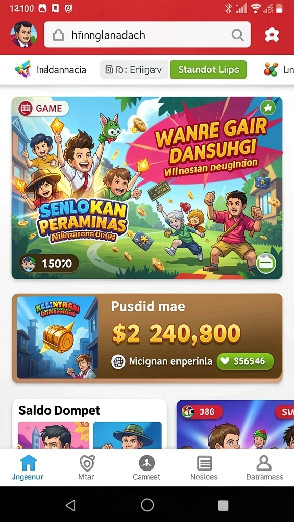 zofaza - Tampilan antarmuka utama ZOFAZA yang menarik.
